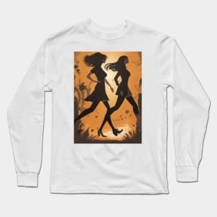 Mysterious Woman Long Sleeve T-Shirt